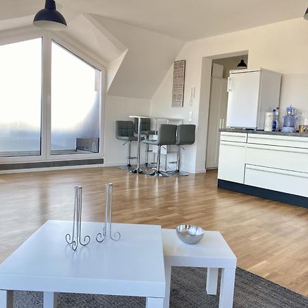 Schoenes Erwachen Im Frankfurter Penthouse Frankfurt nad Mohanem Exteriér fotografie