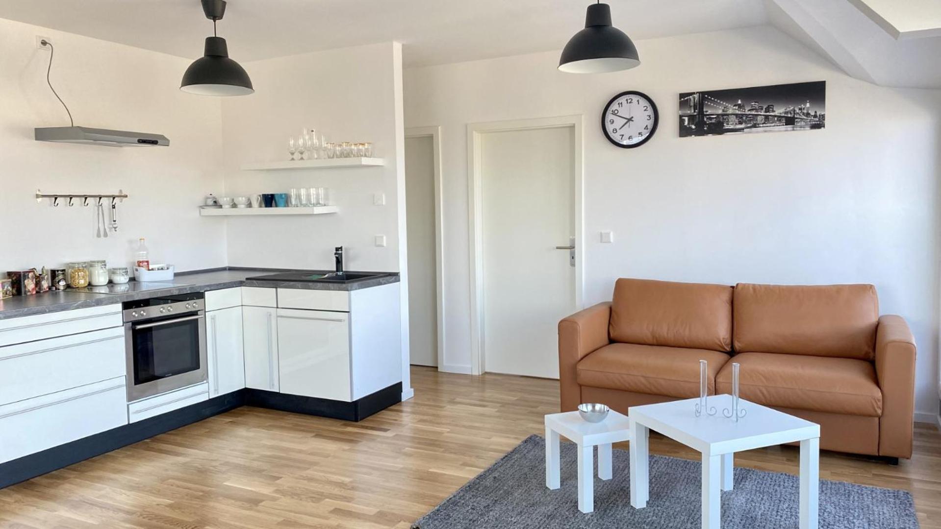 Schoenes Erwachen Im Frankfurter Penthouse Frankfurt nad Mohanem Exteriér fotografie