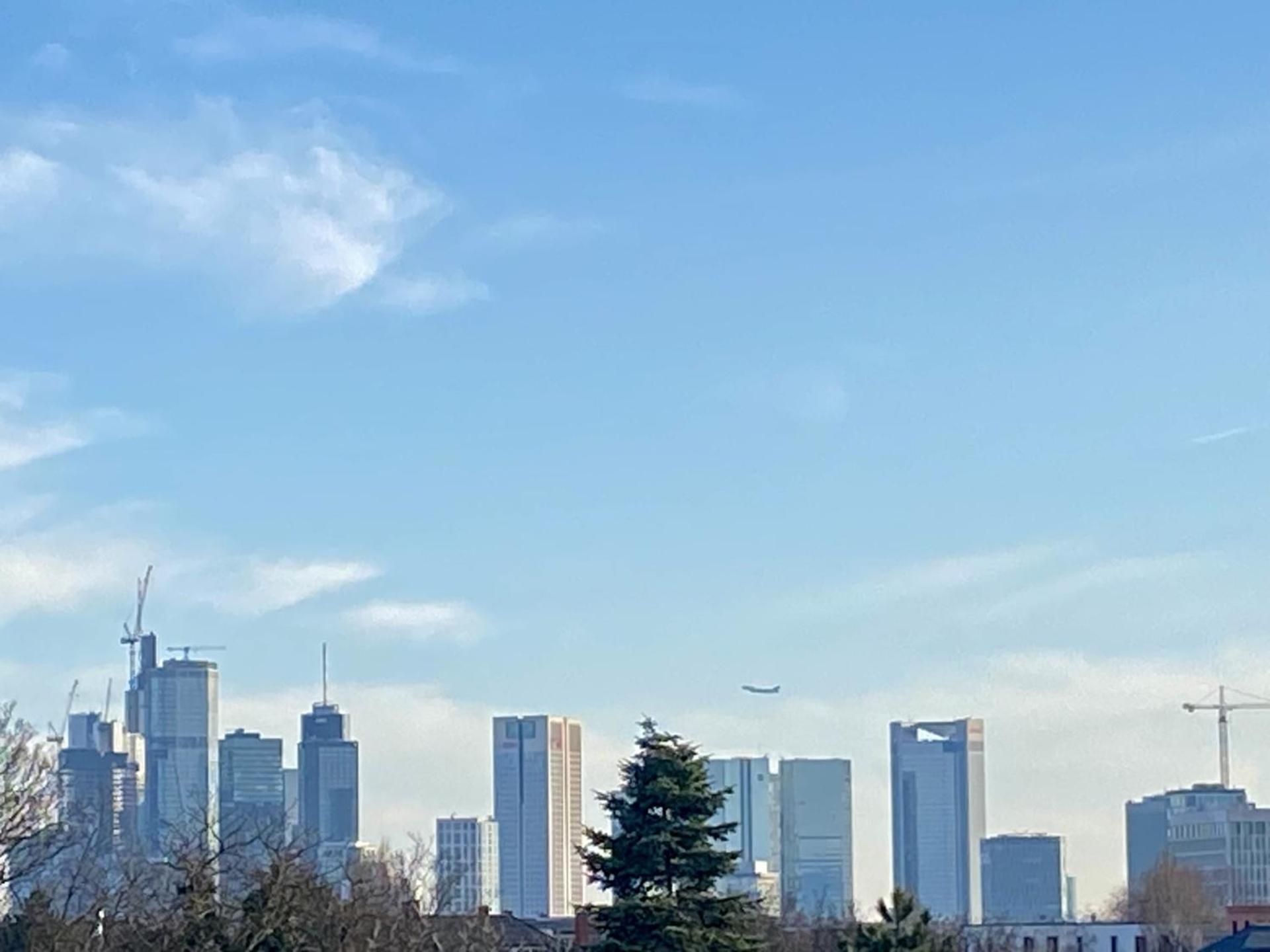 Schoenes Erwachen Im Frankfurter Penthouse Frankfurt nad Mohanem Exteriér fotografie